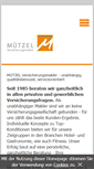Mobile Screenshot of muetzel.de