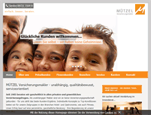 Tablet Screenshot of muetzel.de